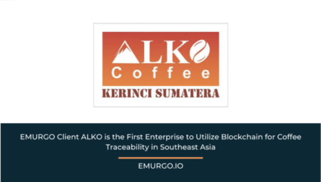 EMURGOのクライアントであるALKO社が、東南アジアで初めてコーヒーのトレーサビリティーにブロックチェーンを活用
