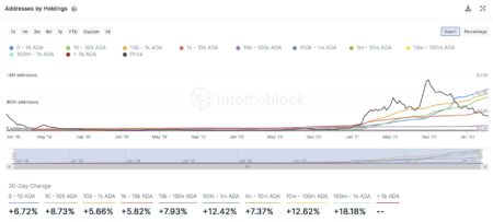 ADAデータでは全ての項目で上昇傾向、トレーダーのカルダノへの期待感から普及が進む by thecryptobasic