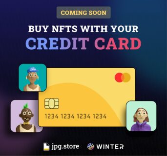 JPG StoreとWinterがコラボレーション：クレジットカードでNFTを購入可能に