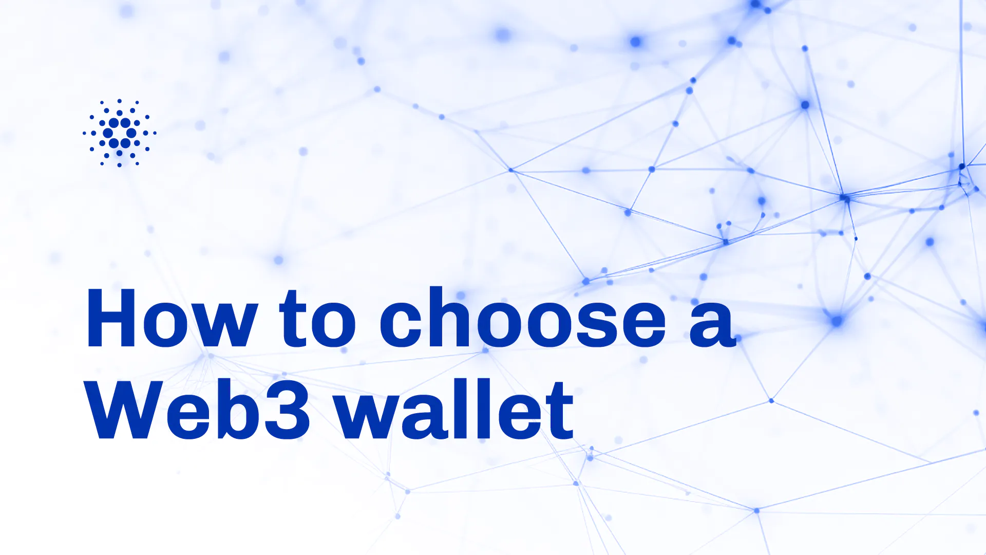 Web3ウォレットの選び方 by essential cardano – SIPO：Cardano ADA SITION Stake Pool