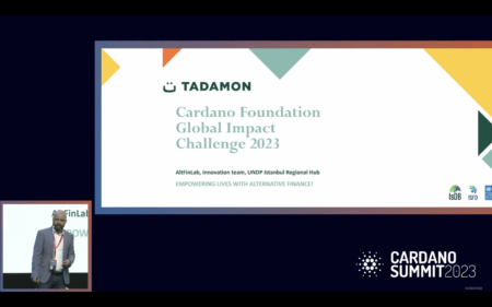 CARDANO SUMMIT 2023「Global Impact Challenge 2023 スペシャルアナウンス」：国連開発計画（UNDP）とそのパートナー（イスタンブールのイノベーションチームとAlin lab）の取り組み