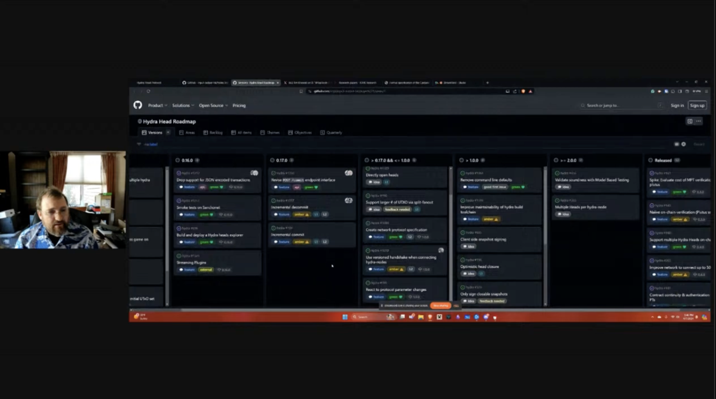 チャールズ・ホスキンソン氏はコロラドから動画「Hydra：ハイドラ」カルダノを恐れる理由、カルダノの規模で形式手法を用いて開発された暗号通貨は人類史上初めてのこと、HydraとFUD  – SIPO：Cardano ADA SITION Stake Pool