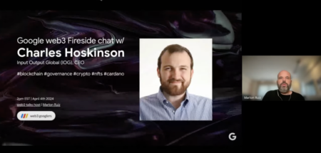 Youtubeチャンネル「Google TechTalks」動画「Charles Hoskinson | CEO of Input Output Global | web3 talks | Apr 4th 2024 | MC: Marlon Ruiz」：ビットコインの半減期、オンチェーンガバナンス、パートナーチェーンの必要性、チェーンの実際の価値