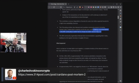 チャールズ・ホスキンソン氏動画「Poison Piggy – After Action Report (Thanks Pi)」全翻訳：「ポイズン・ピギー事件」──カルダノは何が起き、どうやって14時間で立て直したのか