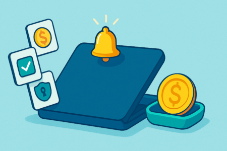 GeroWallet 2.7.2、閉じていても入金や約定を通知